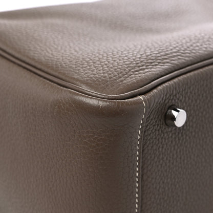 Hermes Taurillon Clemence Lindy 30 Etoupe 11 of 14
