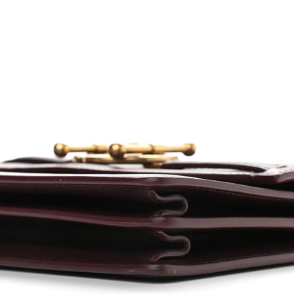 Christian Dior Calfskin Direction Flap Brown 6 of 10