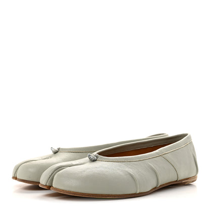 Maison Margiela Ovine Tabi Ballet Flats 36 Alabaster 4 of 8