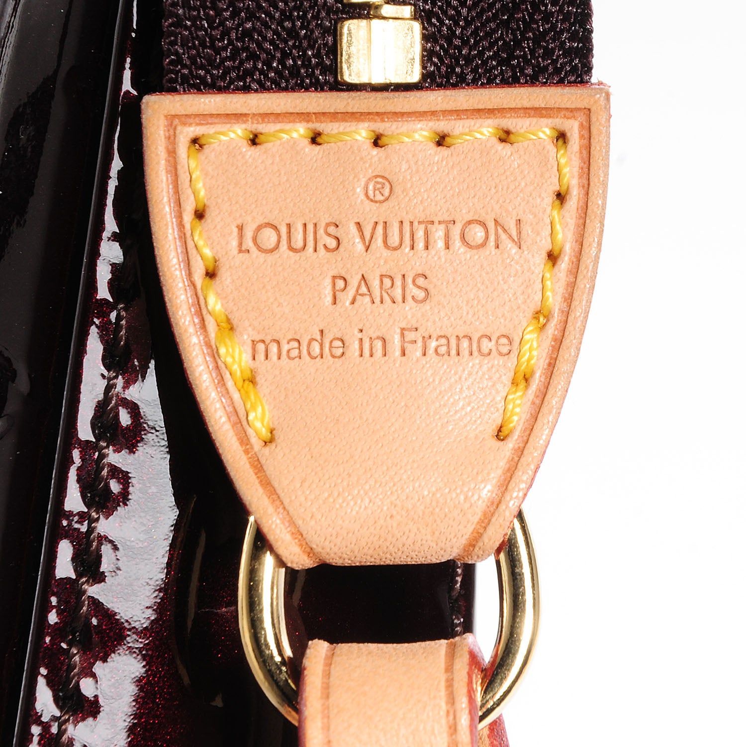 Louis Vuitton Vernis Pochette Accessories NM Amarante 8 of 10