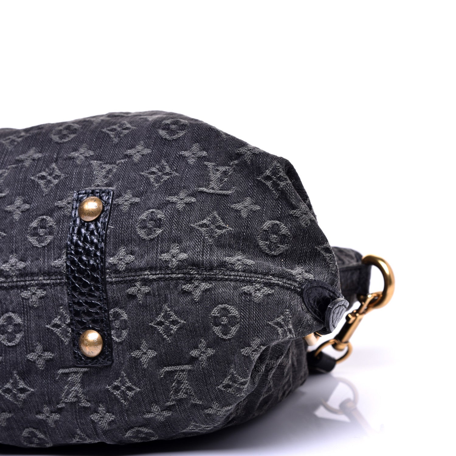 Louis Vuitton Denim Neo Cabby MM Black 7 of 10