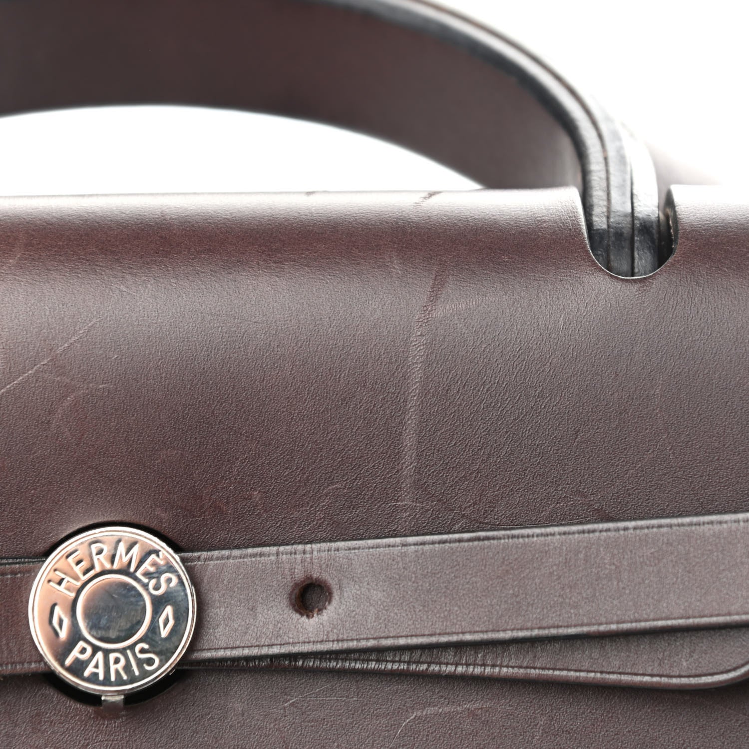 Hermes Toile Vache Hunter Herbag Zip 39 MM Black Ebene 12 of 12