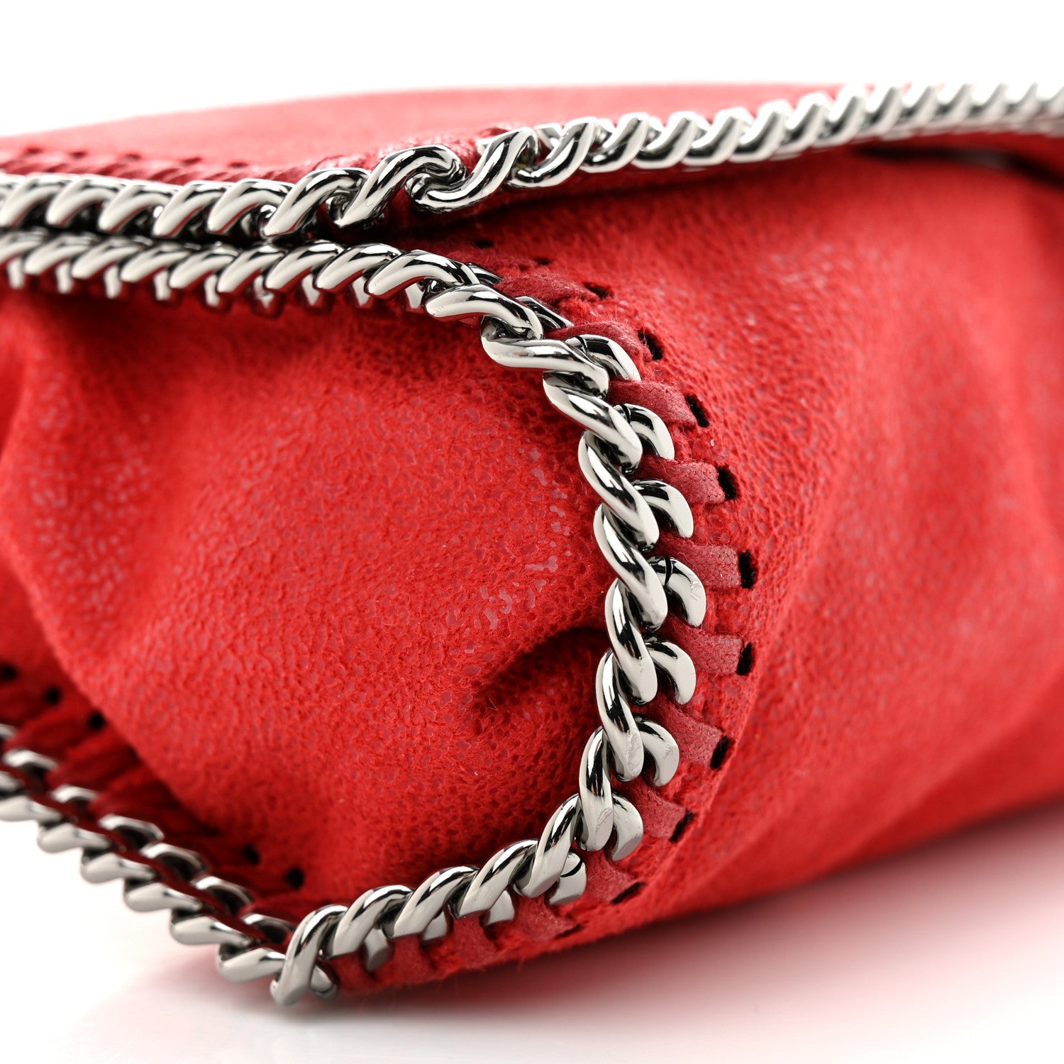 Stella McCartney Shaggy Deer Falabella Crossbody Bag Flame 9 of 10