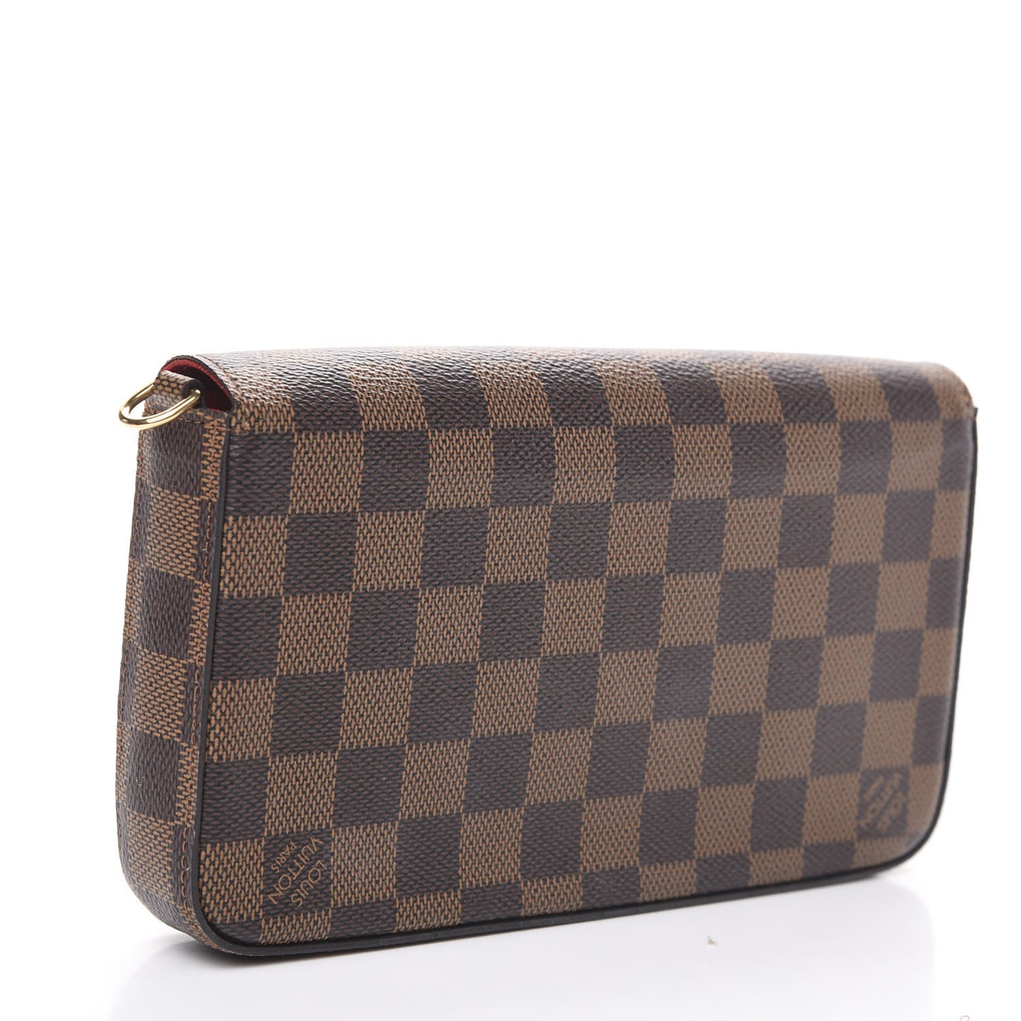 Damier Ebene Pochette Felicie Chain Wallet