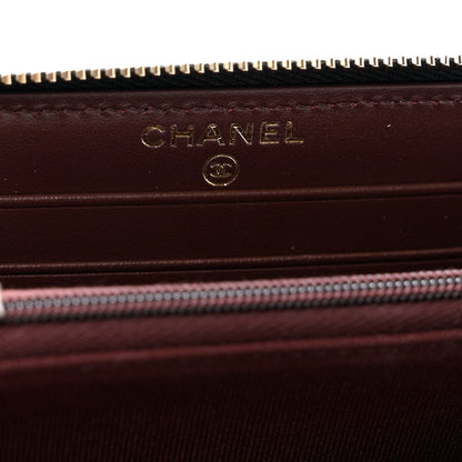 Chanel Caviar Quilted Medium Zip Around Wallet Black 6 of 9