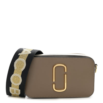 Marc Jacobs Saffiano Small Snapshot Camera Bag Sandcastle 1 of 10