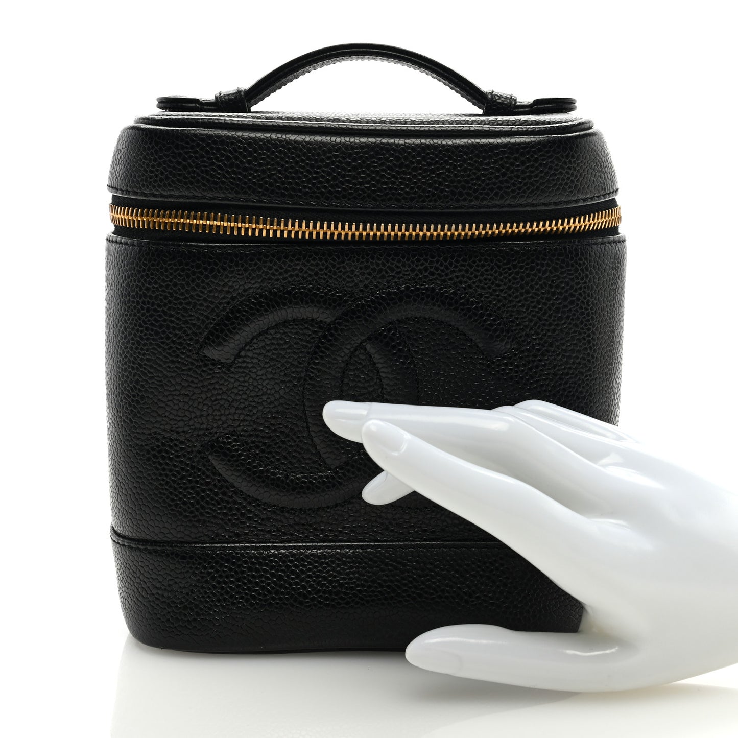 Caviar Vanity Cosmetic Case Black