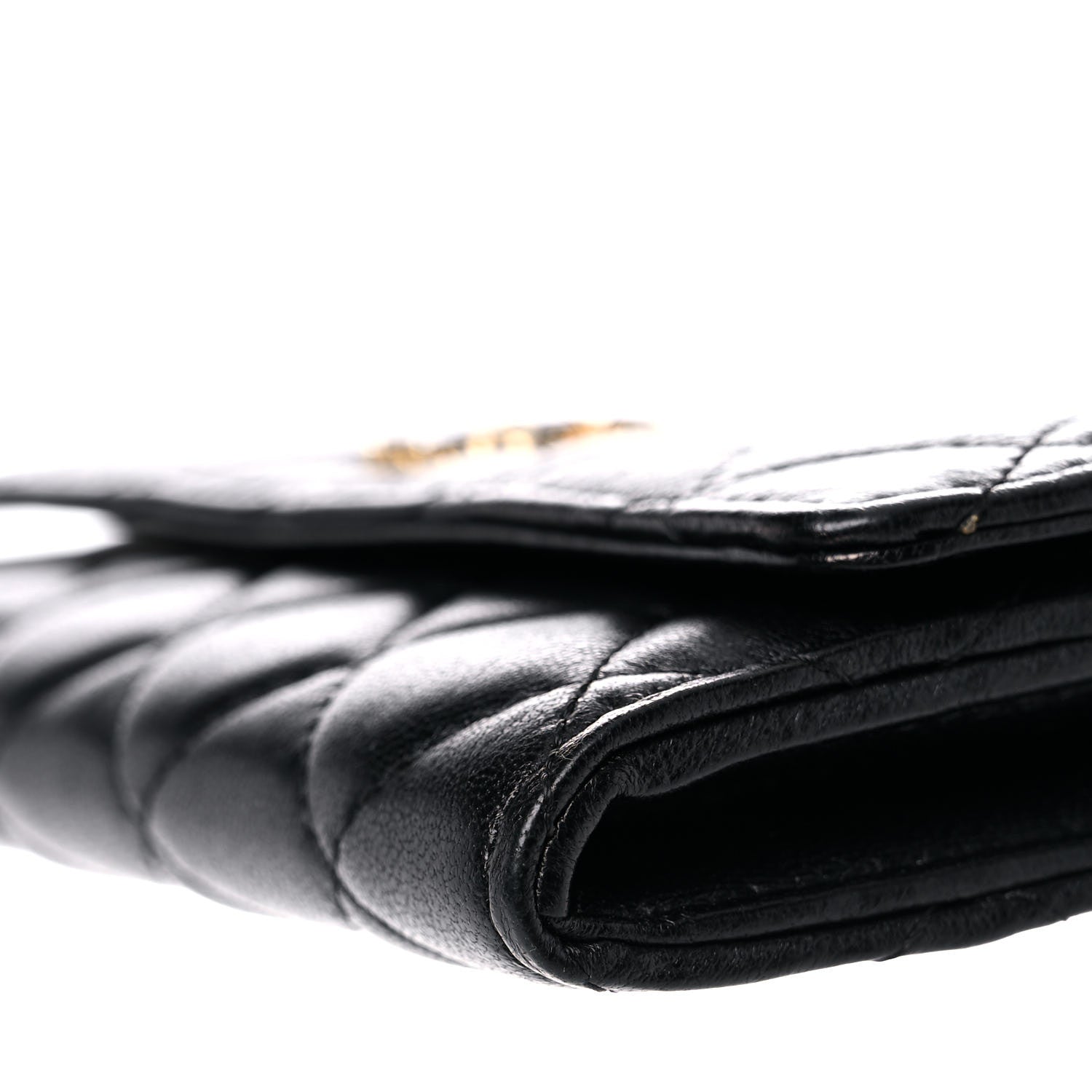 Chanel Lambskin Quilted Medium Chanel 19 Flap Wallet Black 10 of 15