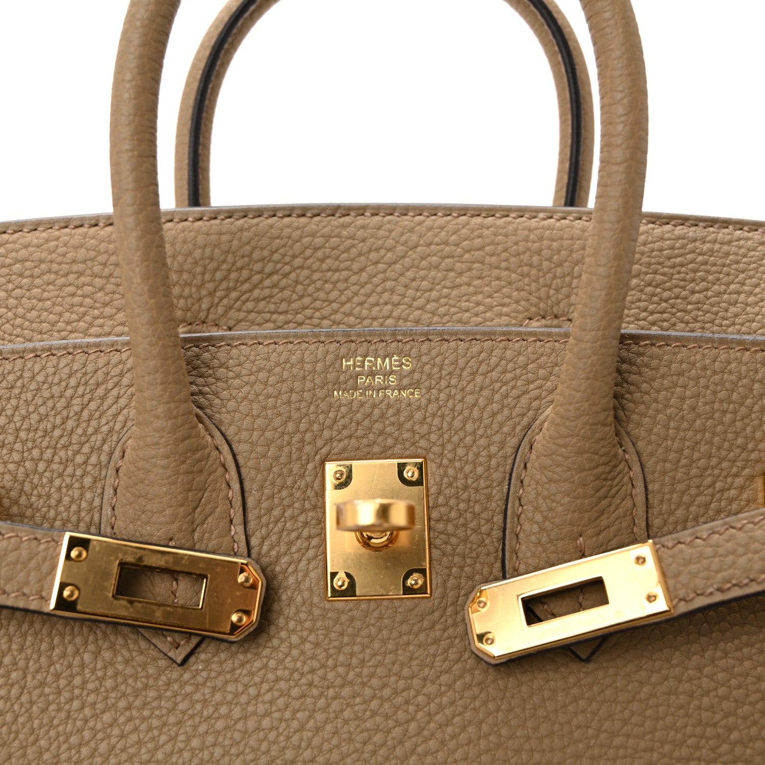 Hermes Togo Birkin 25 Beige Marfa 6 of 10