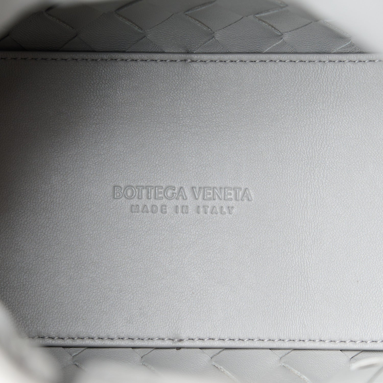 Bottega Veneta Nappa Intrecciato Small Andiamo Shoulder Bag Sterling 6 of 10