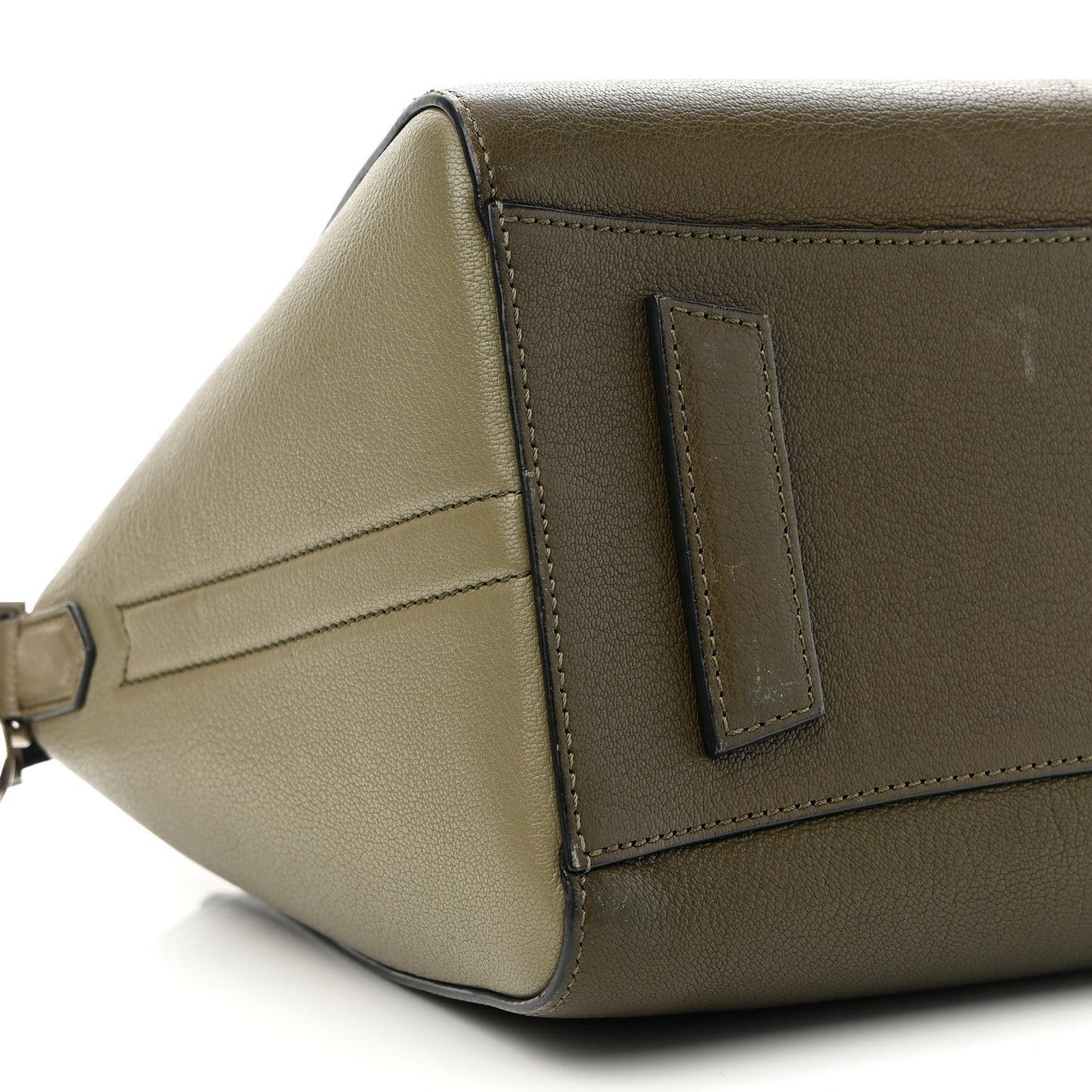 Sugar Goatskin Small Tri-Color Antigona Olive Black