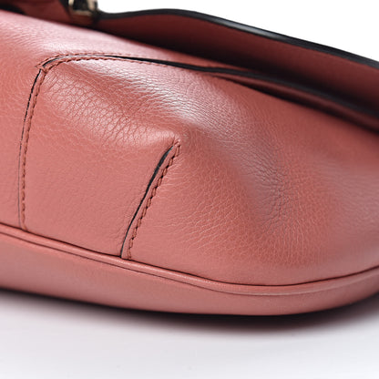 Gucci Calfskin Medium Nouveau Fringe Shoulder Bag Pink 9 of 10
