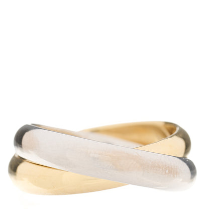 Tiffany 18K Yellow Gold White Gold Paloma's Melody Ring 54 6.75 2 of 5