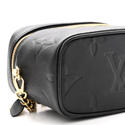 Louis Vuitton Empreinte Monogram Giant Vanity PM Black 8 of 9