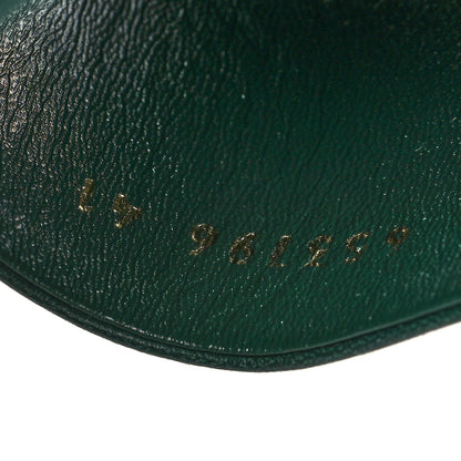 Balenciaga Shiny Sheepskin Box Flat Sandal 41 Green 9 of 15