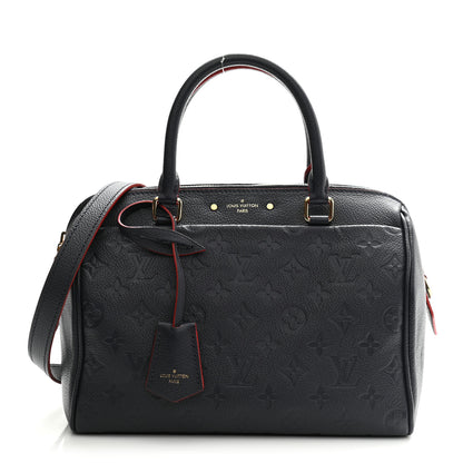 Louis Vuitton Empreinte Speedy Bandouliere 25 NM Marine Rouge 1 of 8
