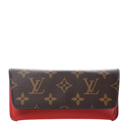 Louis Vuitton Monogram Woody Sunglass Case Rouge 1 of 8