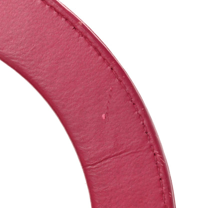 Christian Dior Lambskin Cannage Medium Bi-Color Lady Dior Orange Fuchsia 12 of 16