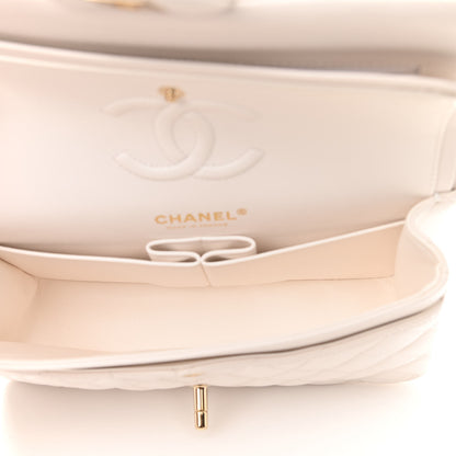 Chanel Caviar Quilted Small Double Flap Ivory 4 of 9