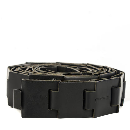 Chanel Leather Link Belt Black 1 of 9