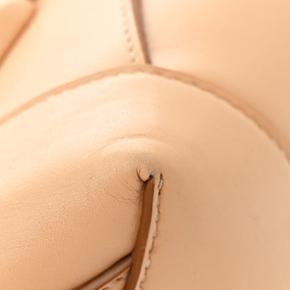Bottega Veneta Calfskin Maxi Intrecciato Medium Arco Nude 11 of 16