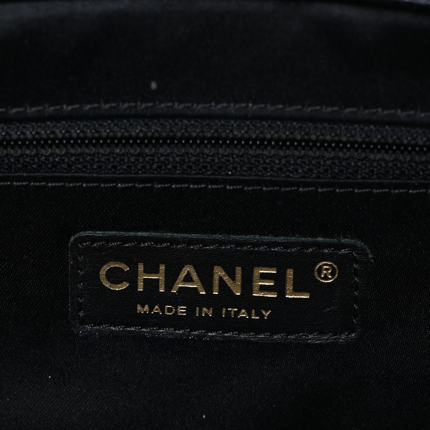 Chanel Caviar Quilted XL Grand Shopping Tote GST Black 6 of 10