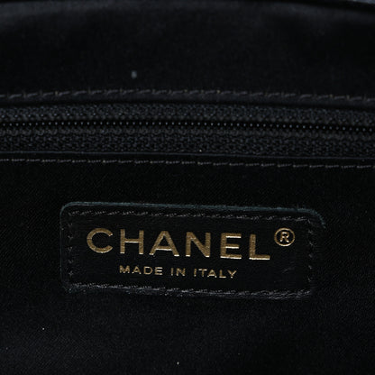 Chanel Caviar Quilted XL Grand Shopping Tote GST Black 6 of 10