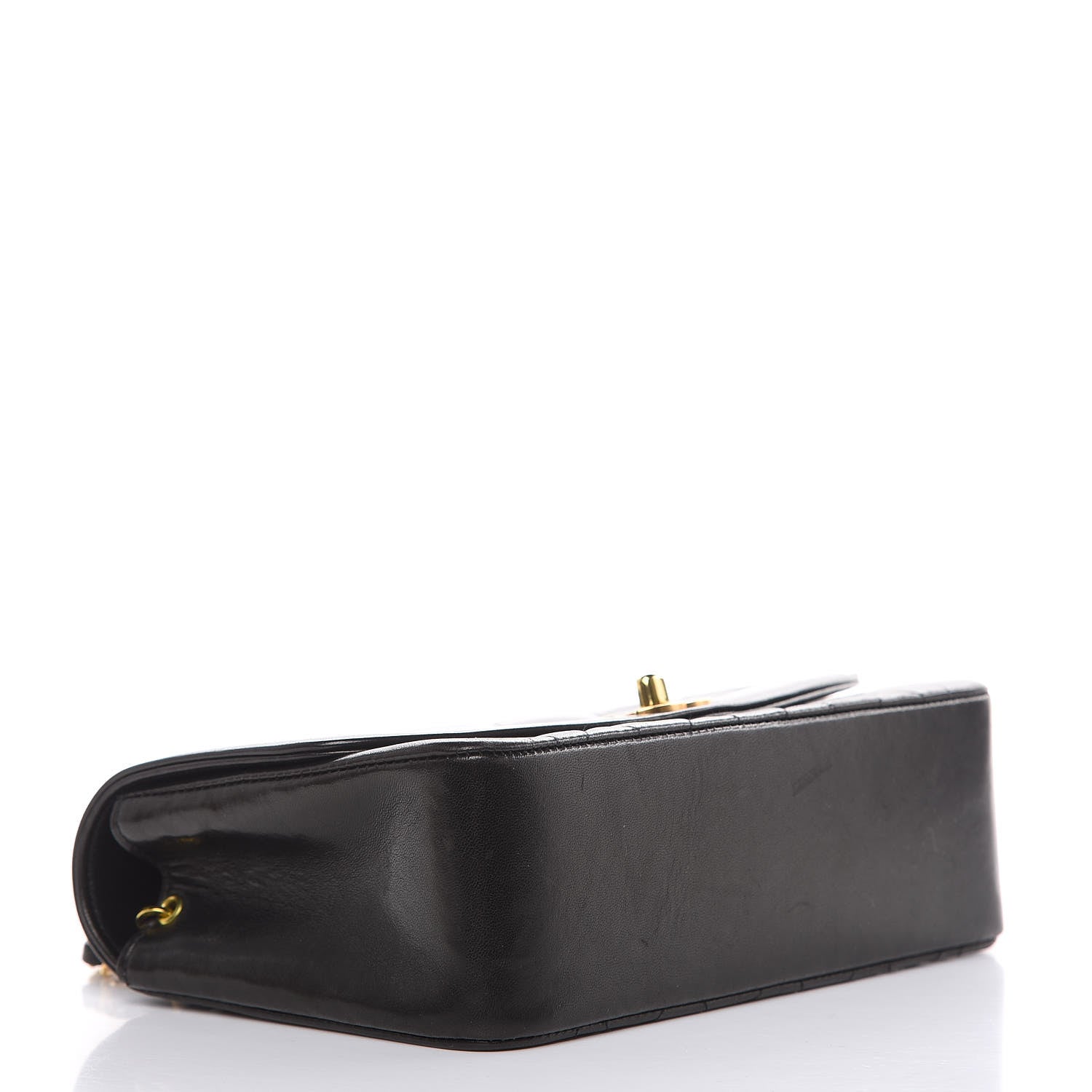 Chanel Lambskin Quilted Small Single Flap Black 4 of 13