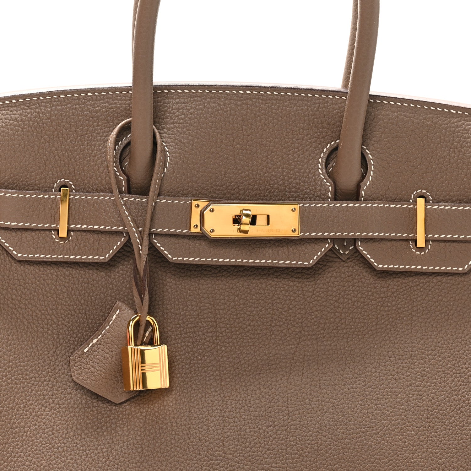 Hermes Togo Birkin 30 Etoupe 8 of 10