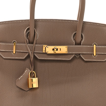 Hermes Togo Birkin 30 Etoupe 8 of 10