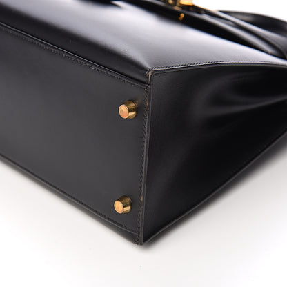 Hermes Box Kelly Sellier 32 Black 10 of 11