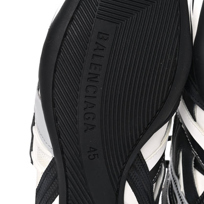 Balenciaga Mesh Rubber Mens Drive Sneakers 45 Light Grey Black 6 of 9