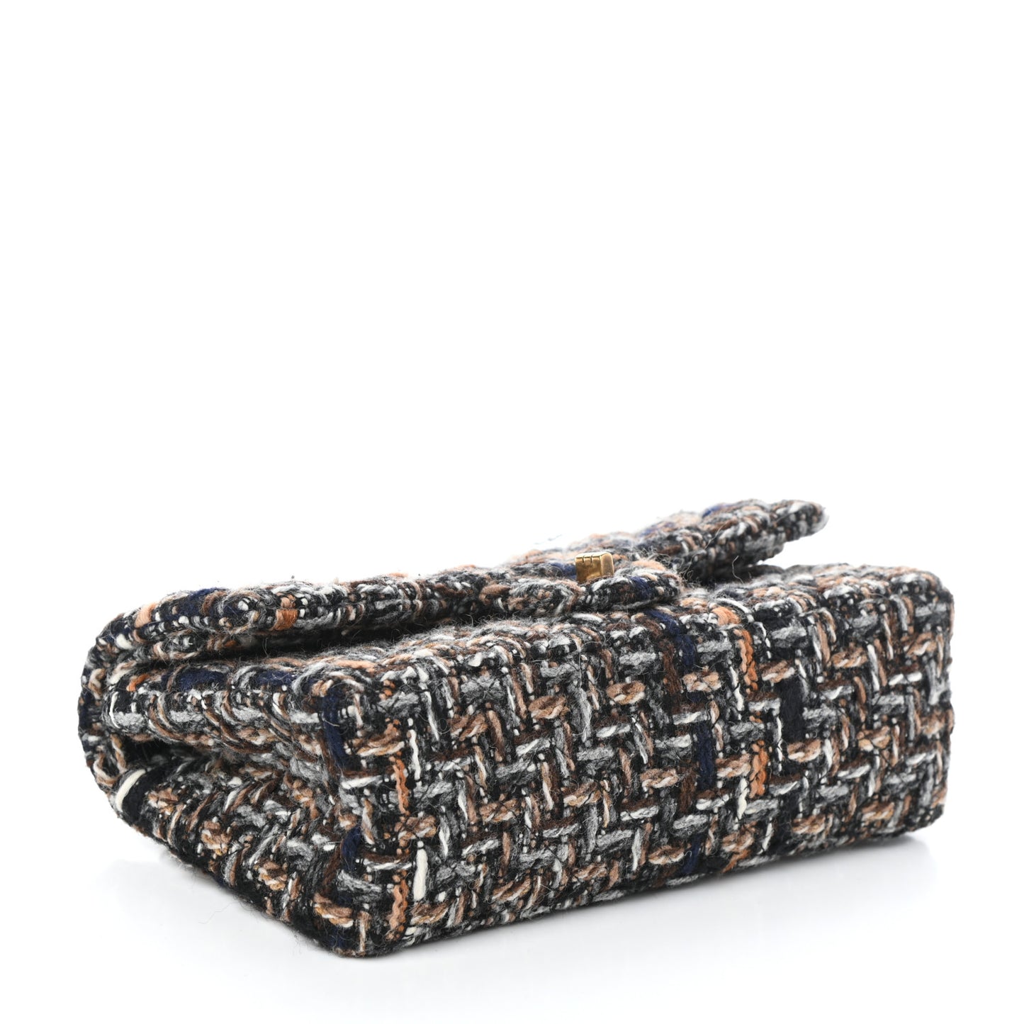 Tweed 2.55 Reissue 225 Flap Beige Multicolor