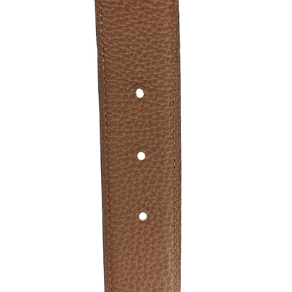 Hermes Box Togo 32mm Belt Strap 105 42 Black  Alezan 4 of 4