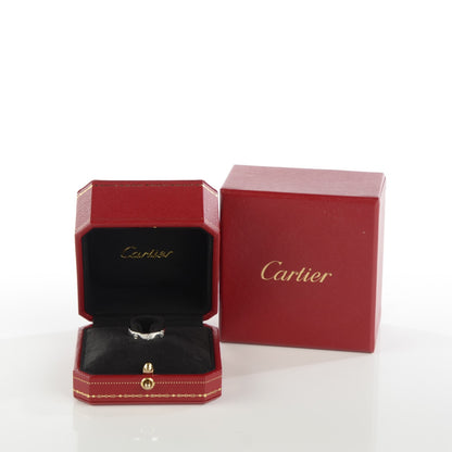 Cartier 18K White Gold 4mm LOVE Wedding Band Ring 52 6 5 of 5