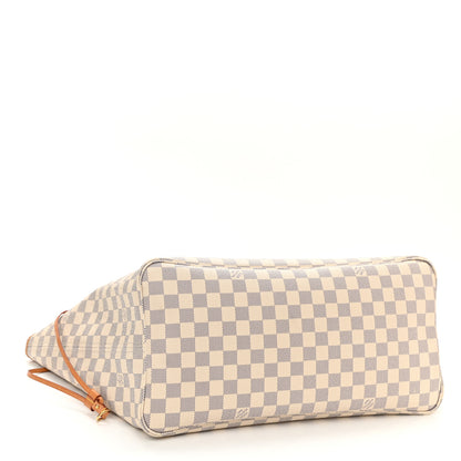 Louis Vuitton Damier Azur Neo Neverfull GM Rose Ballerine 5 of 11