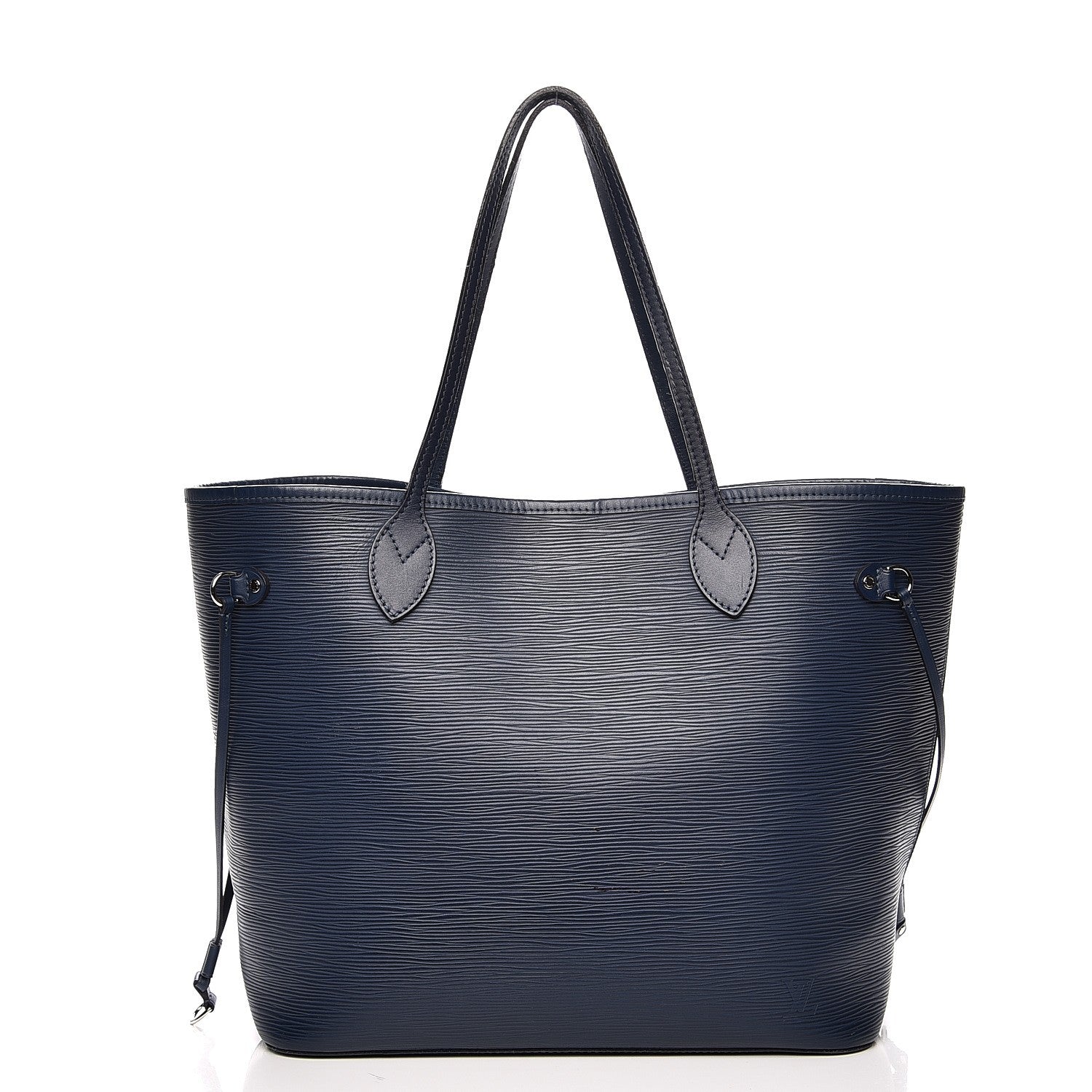 Louis Vuitton Epi Neverfull MM Indigo 3 of 18