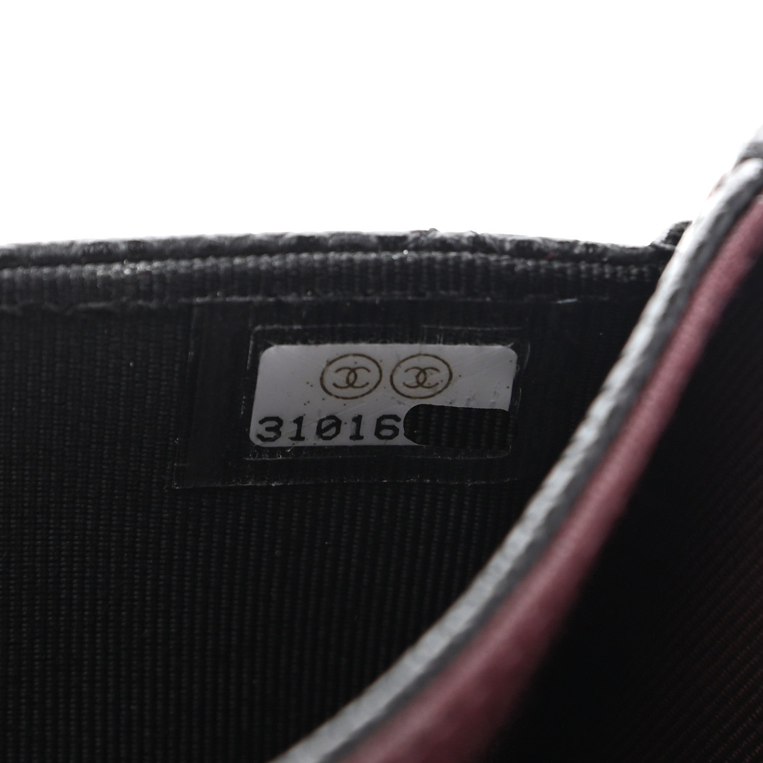 Chanel Caviar Quilted Flap Card Holder Wallet Black 6 of 8