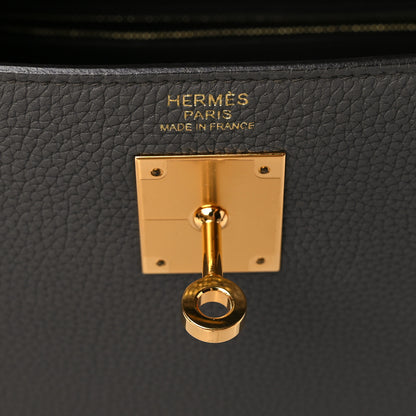 Hermes Togo Kelly Retourne 32 Etain 6 of 11