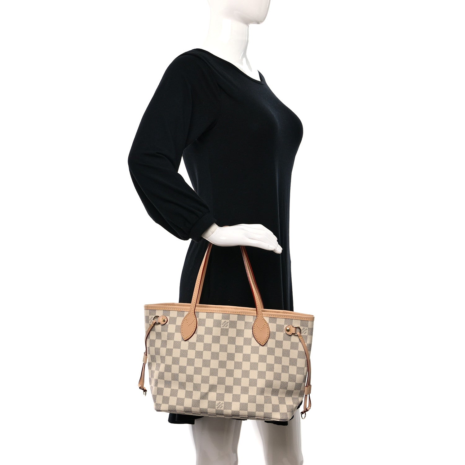 Louis Vuitton Damier Azur Neo Neverfull PM 3 of 9