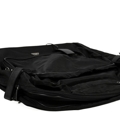 Prada Tessuto Nylon Garment Bag Black 7 of 13