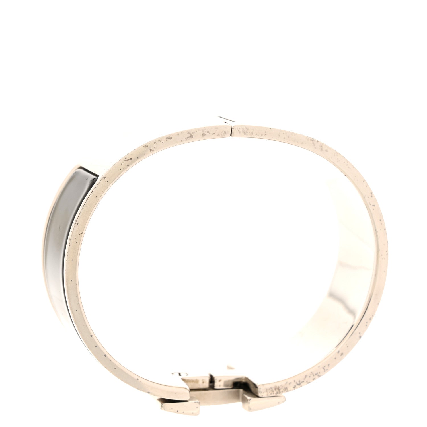 Hermes Enamel Wide Clic Clac H Bracelet GM Black 5 of 5