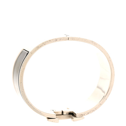 Hermes Enamel Wide Clic Clac H Bracelet GM Black 5 of 5