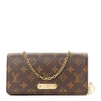 Louis Vuitton Monogram Lily Wallet On Chain 1 of 9