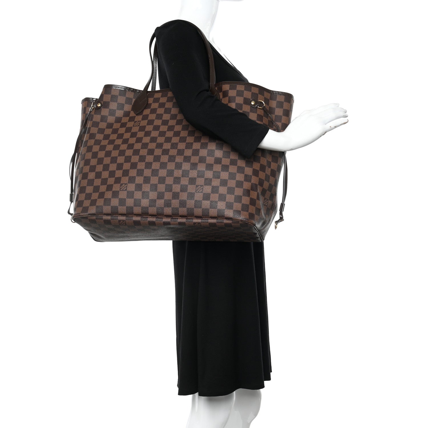Louis Vuitton Damier Ebene Neverfull GM 2 of 13