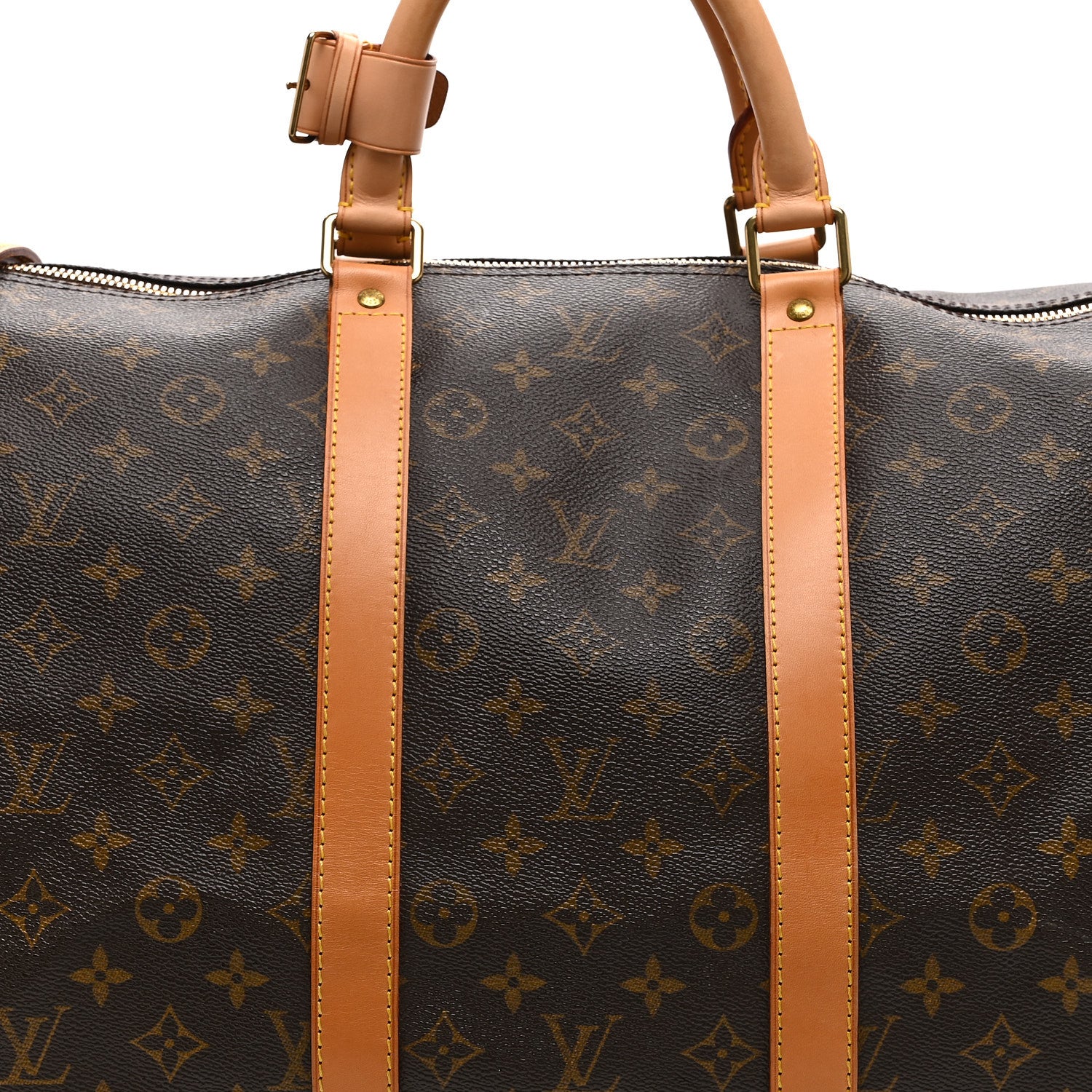 Louis Vuitton Monogram Keepall Bandouliere 55 7 of 9