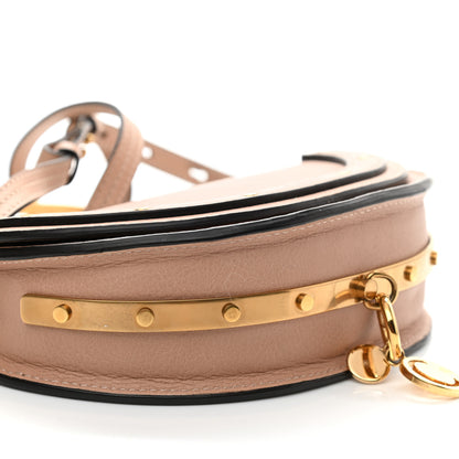 Chloe Calfskin Small Nile Bracelet Minaudiere Bag Biscotti Beige 9 of 10