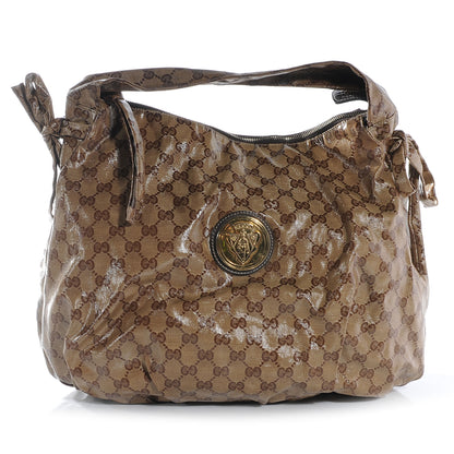 Gucci Crystal Monogram Hysteria Hobo 1 of 7