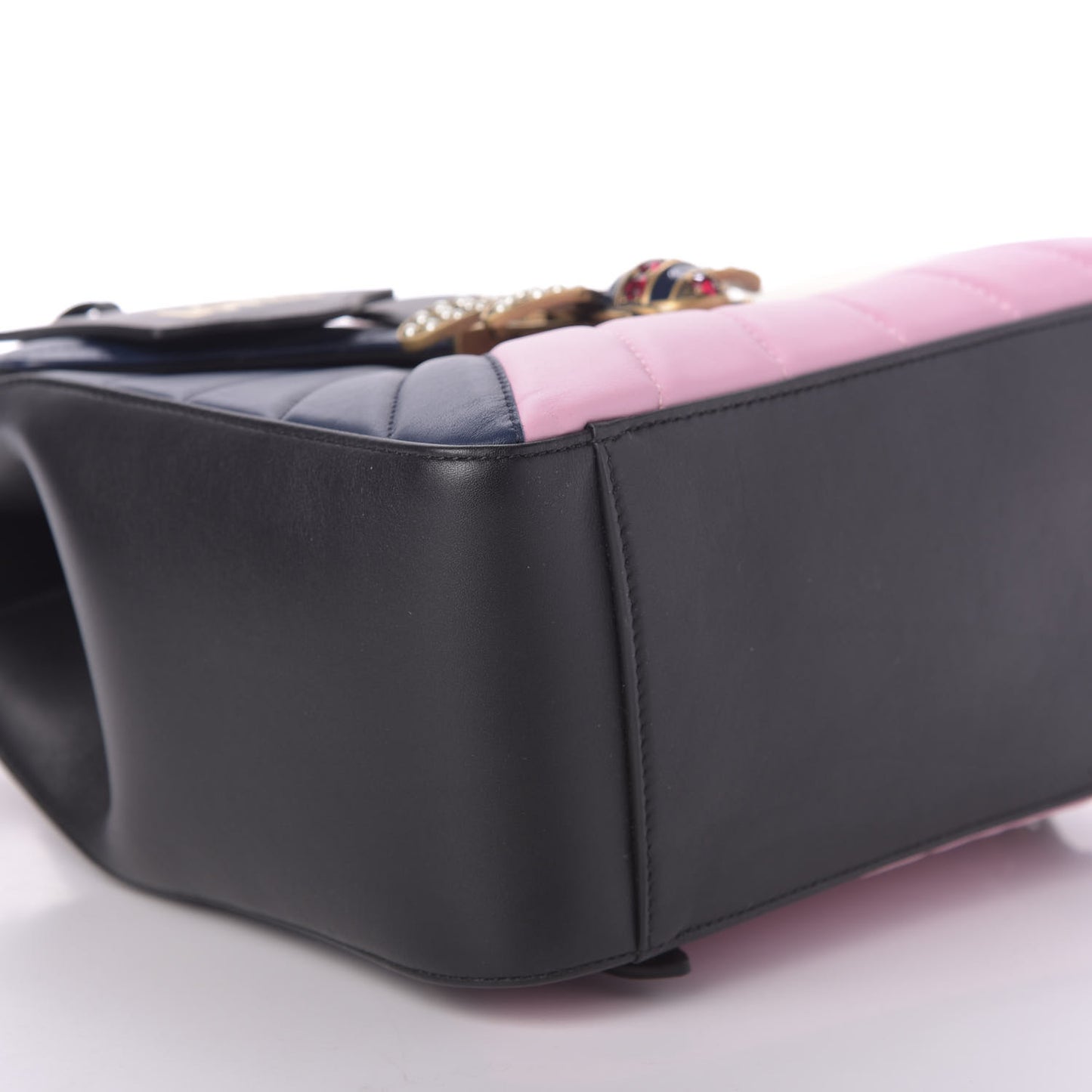 Calfskin Bamboo Trapuntata Queen Margaret Backpack Blue Agata Hibiscus Red Mystic White Sugar Pink