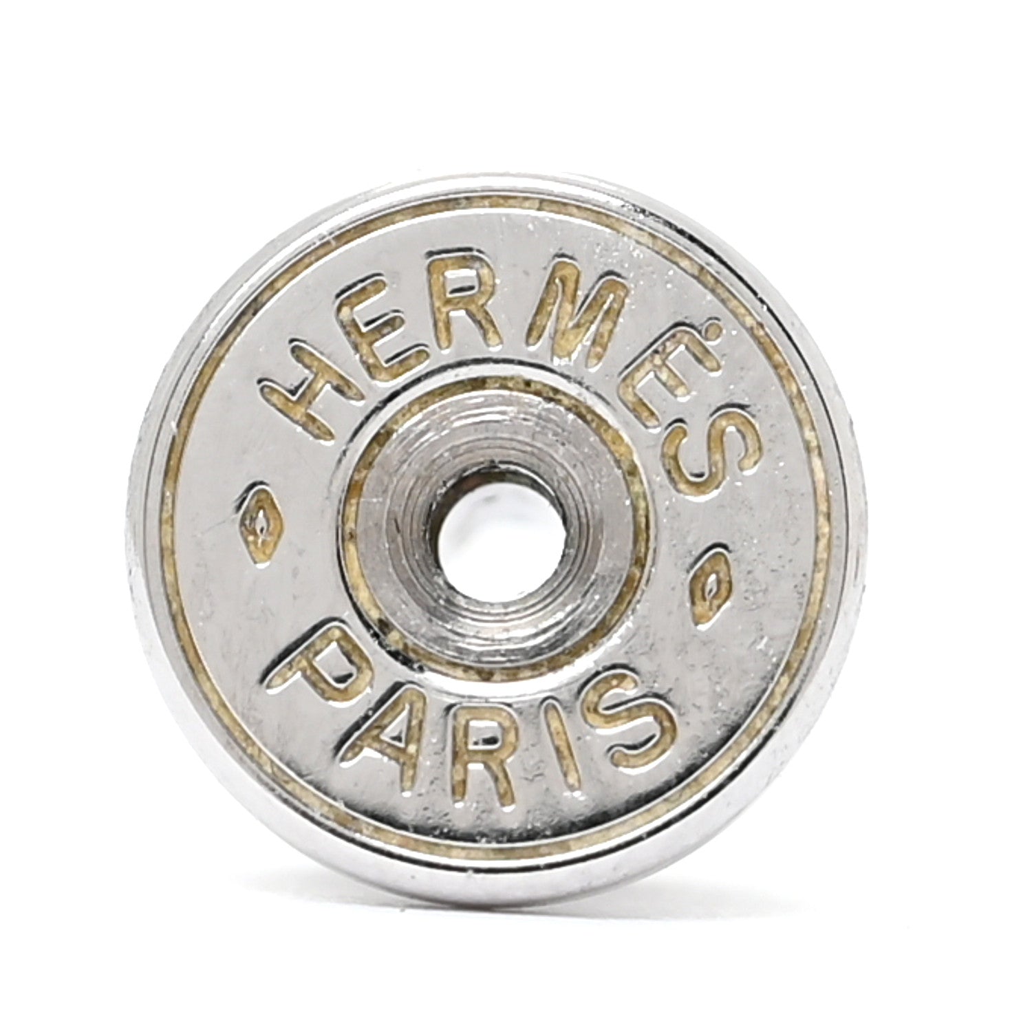 Hermes Palladium Lacquered Pop H Earrings Etain 4 of 7